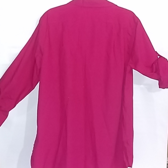 DKNY Women's Cotton Button Shirt - Picture 4 of 5